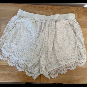 Lace shorts